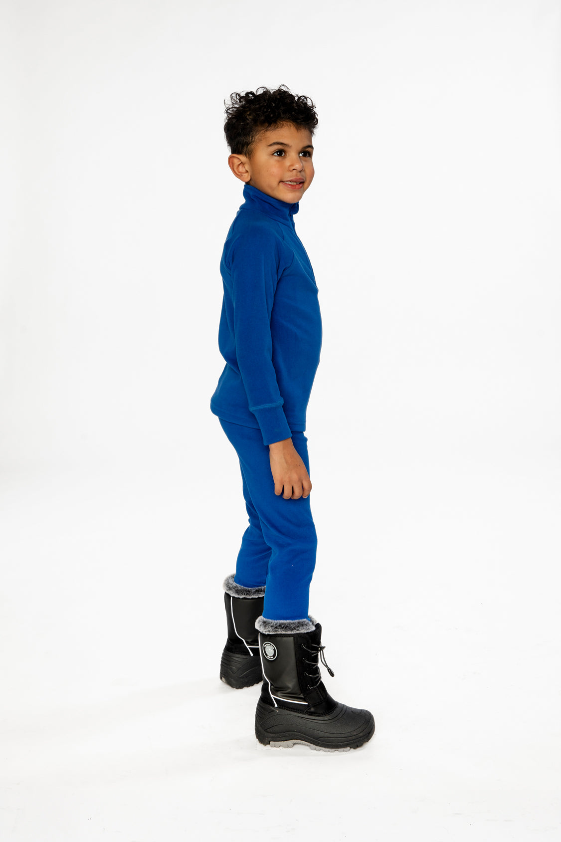 Two Piece Thermal Underwear Royal Blue