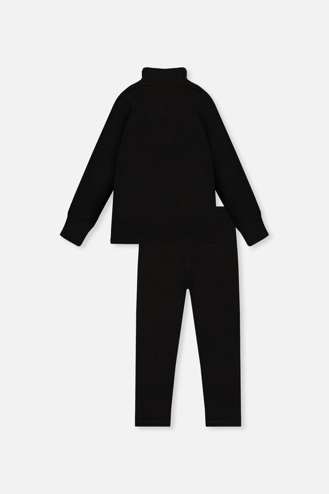 Two Piece Thermal Underwear Black