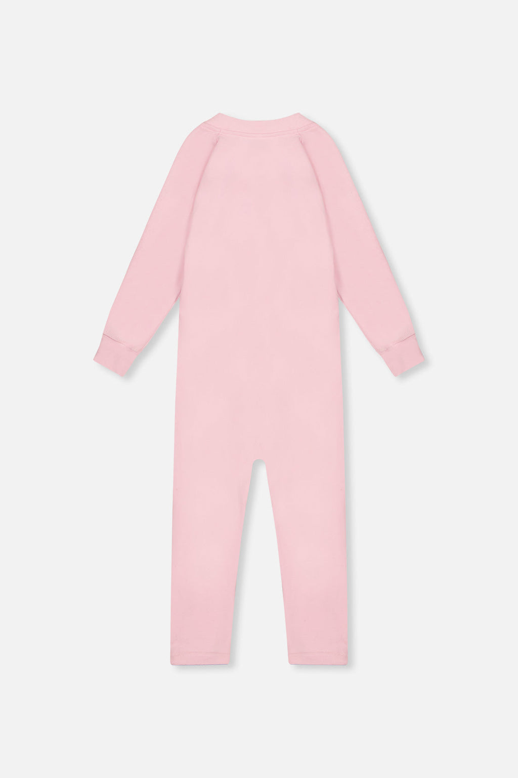 Baby One Piece Thermal Underwear Pale Pink