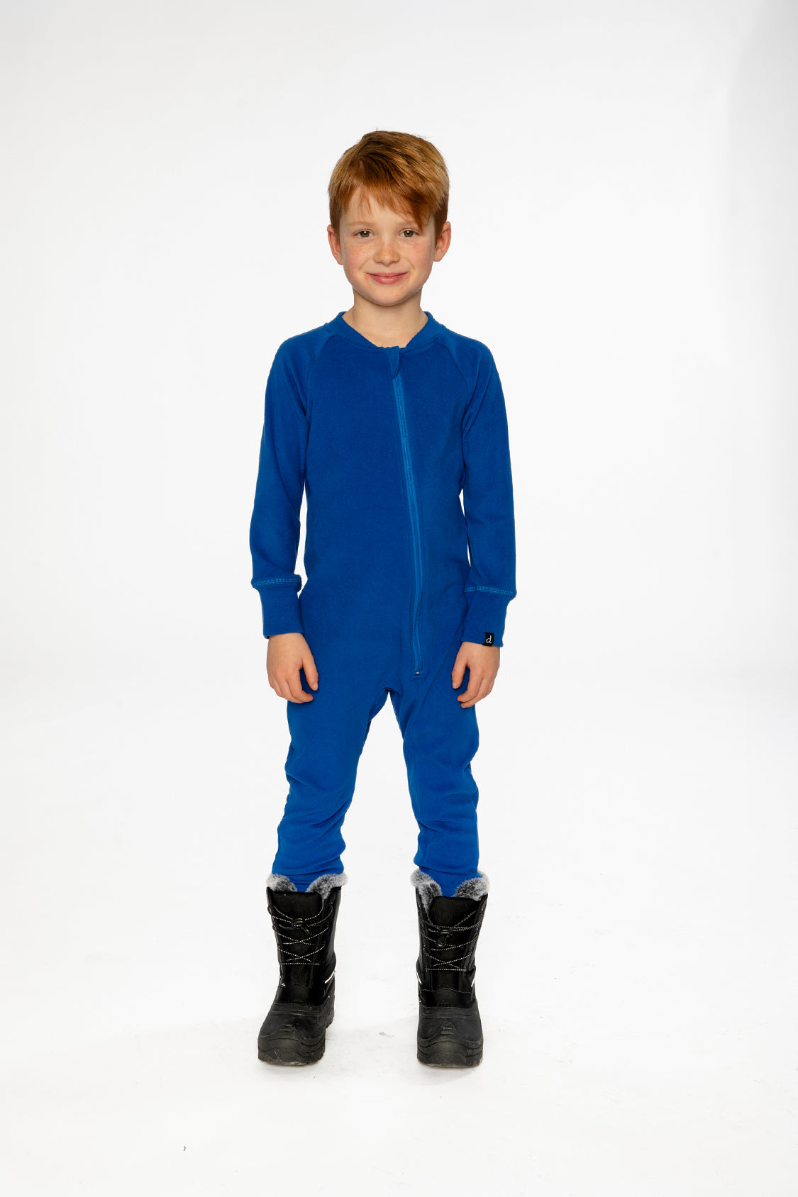 One Piece Thermal Underwear Royal Blue