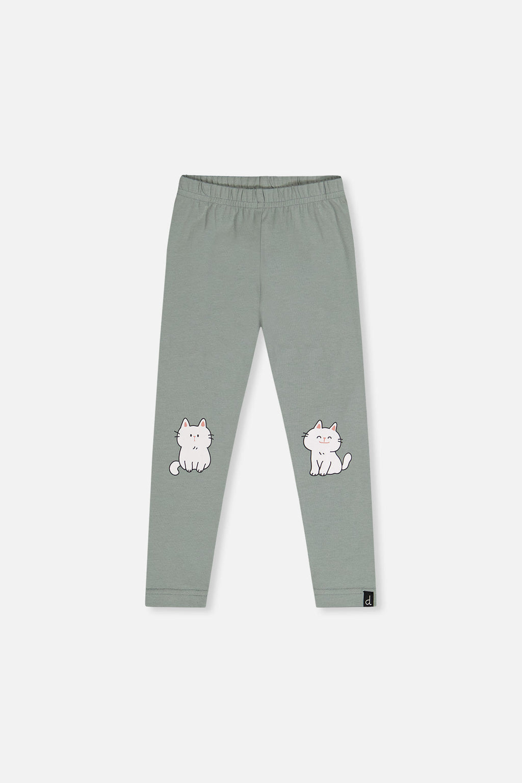Organic Cotton Leggings Sage Green