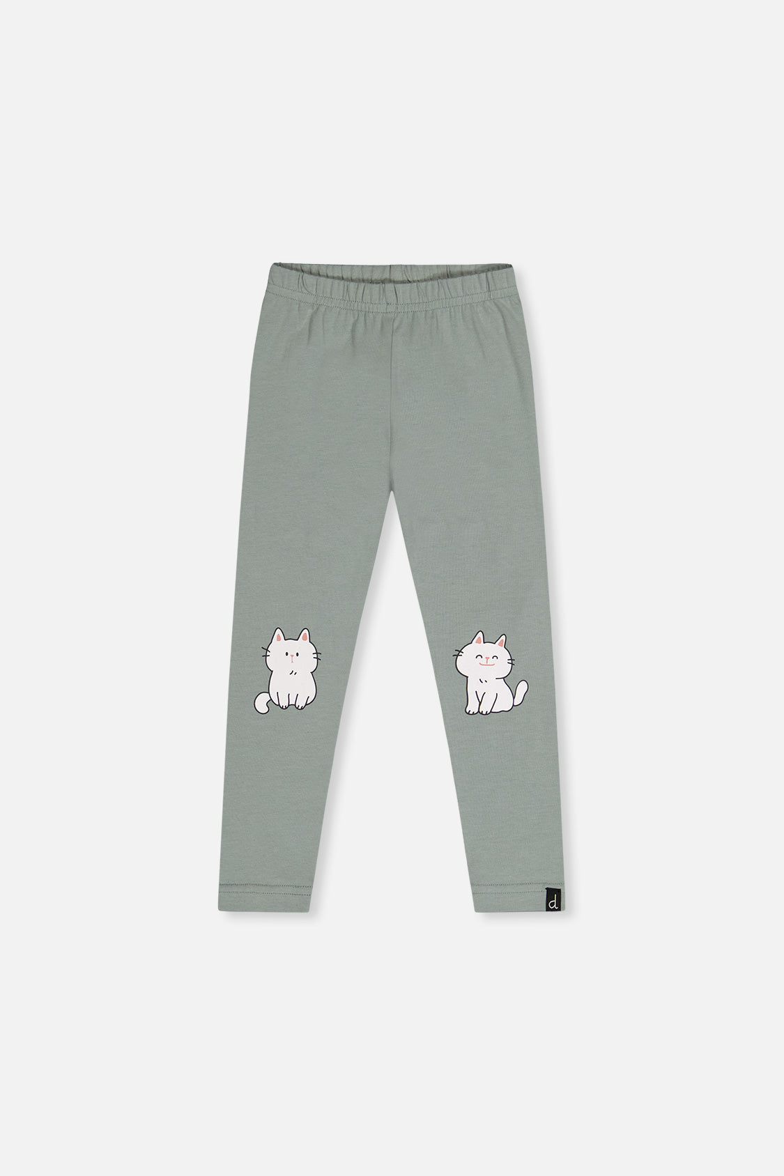 Organic Cotton Leggings Sage Green