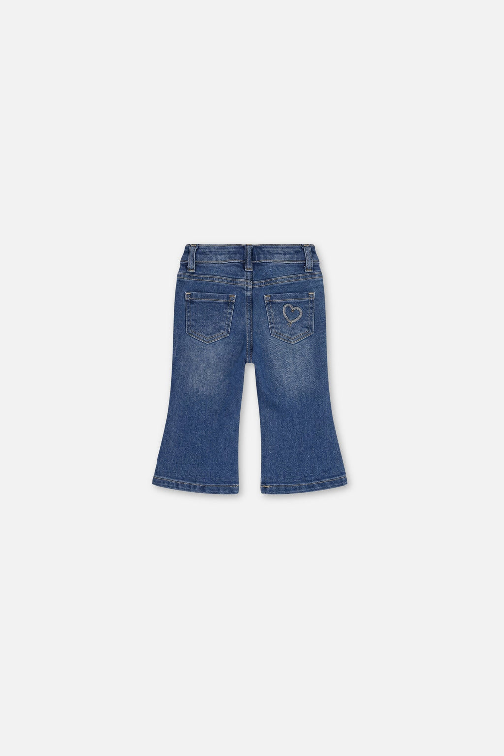 Baby Boot Leg Jeans Navy Blue Denim