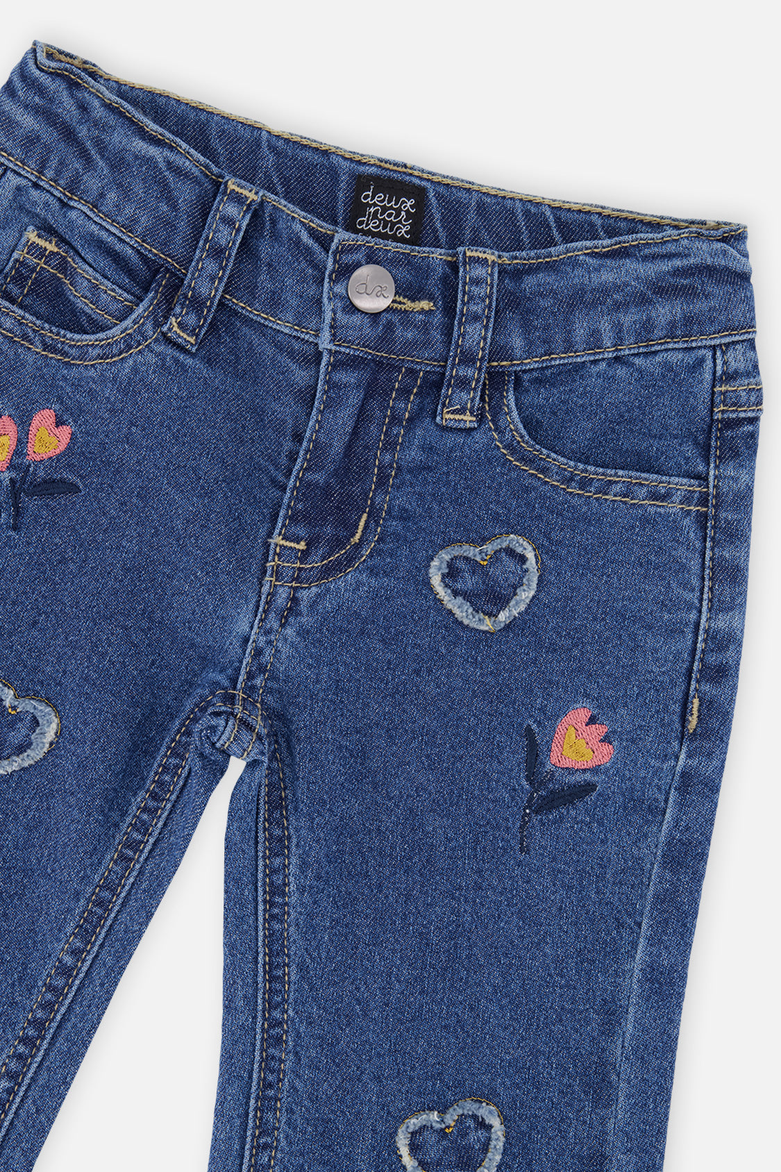 Baby Boot Leg Jeans Navy Blue Denim