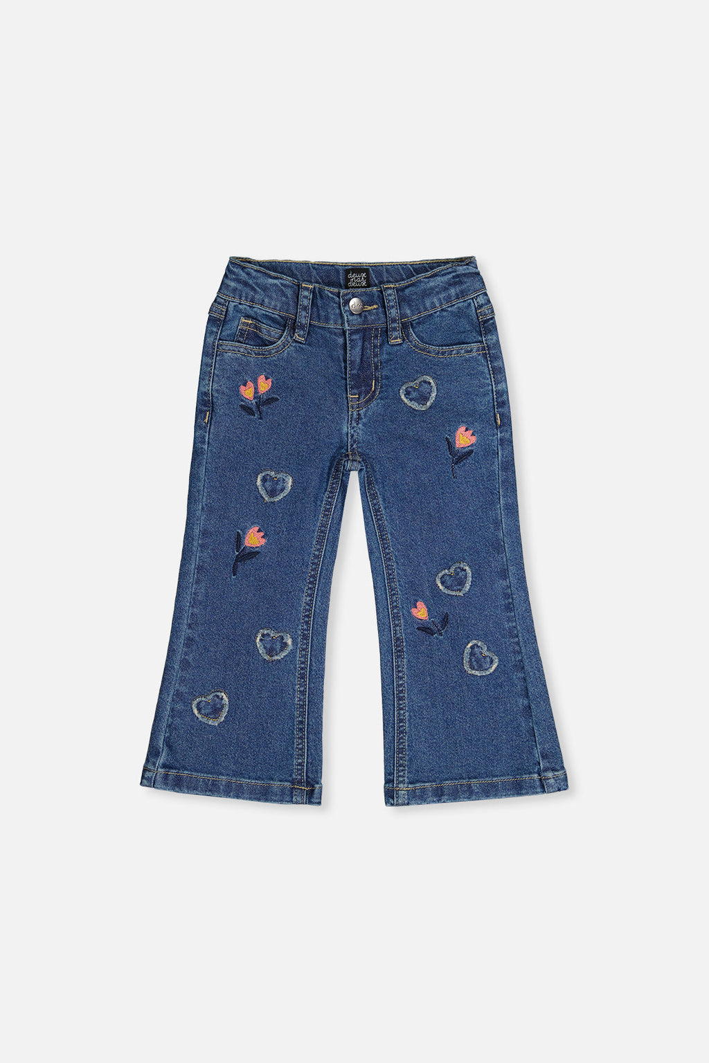 Boot Leg Jeans Navy Blue Denim