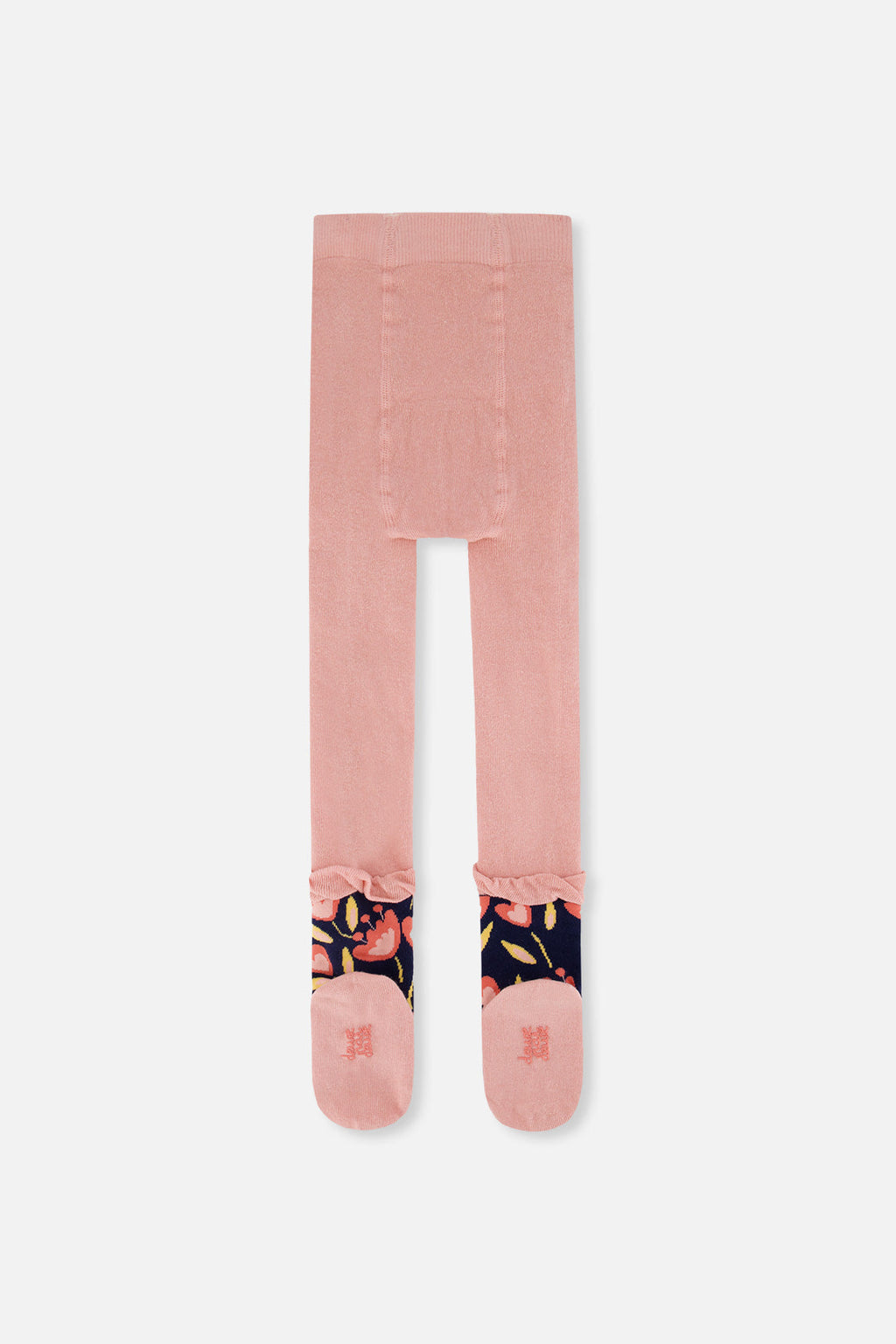 Tights Pale Dusty Pink And Navy