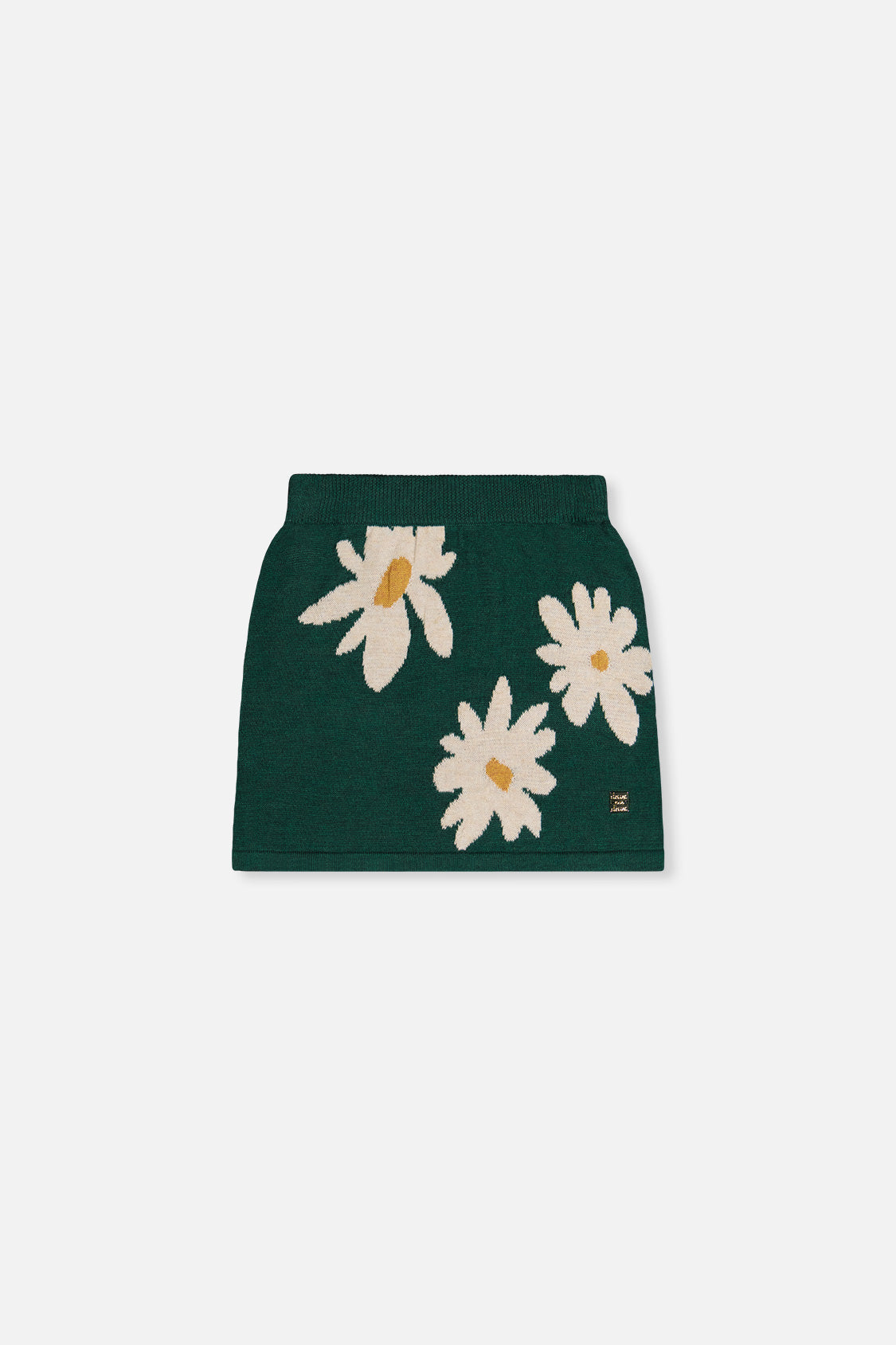 Knitted Skirt Jasper Printed Green
