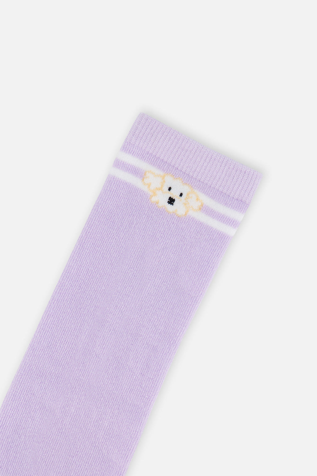 Socks (3 Pairs) Lavender, Pink, And White