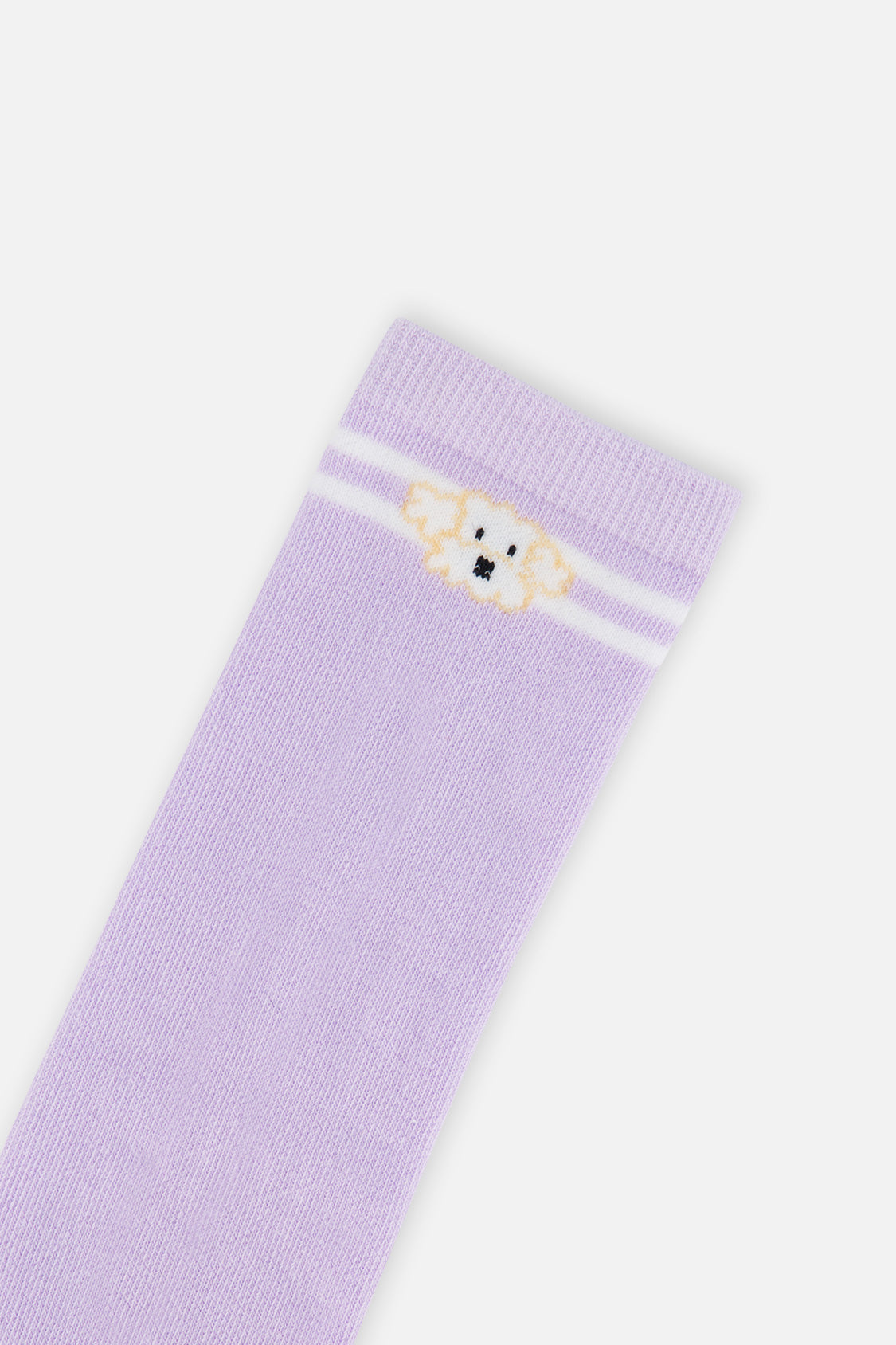 Socks (3 Pairs) Lavender, Pink, And White