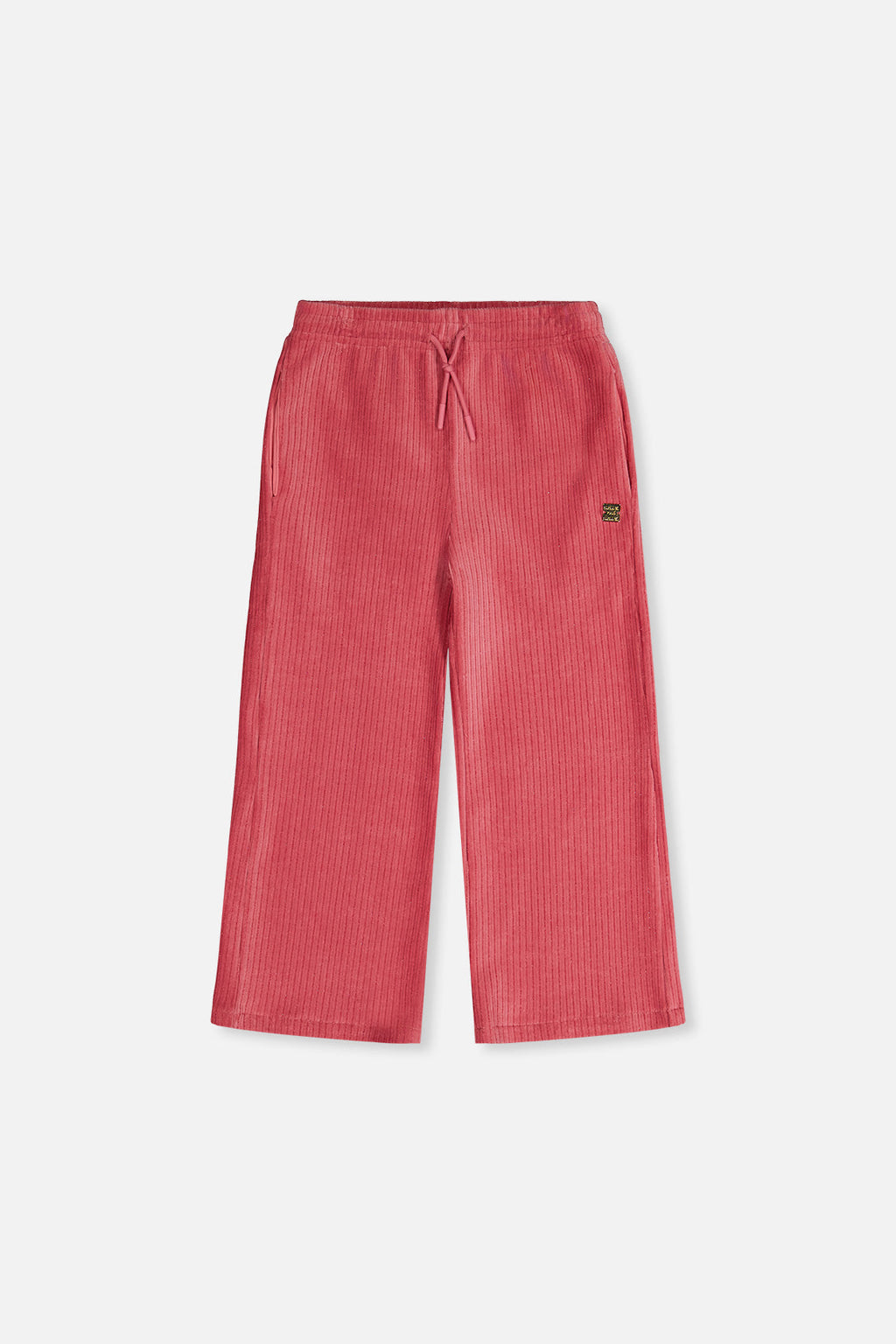 Velour Flare Pants Raspberry Pink