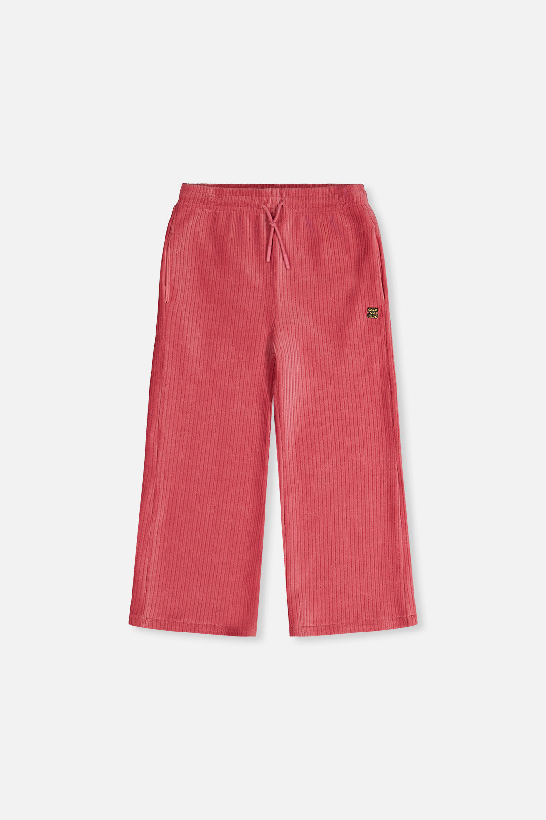 Velour Flare Pants Raspberry Pink