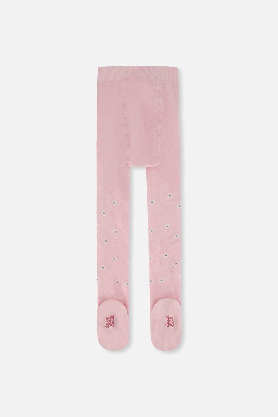 Knit Tights Pale Dusty Pink