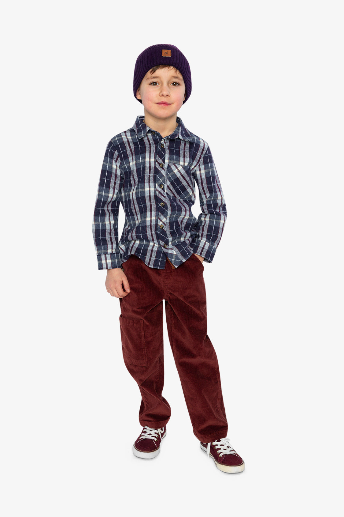 Flannel Shirt Blue And White Plaid
