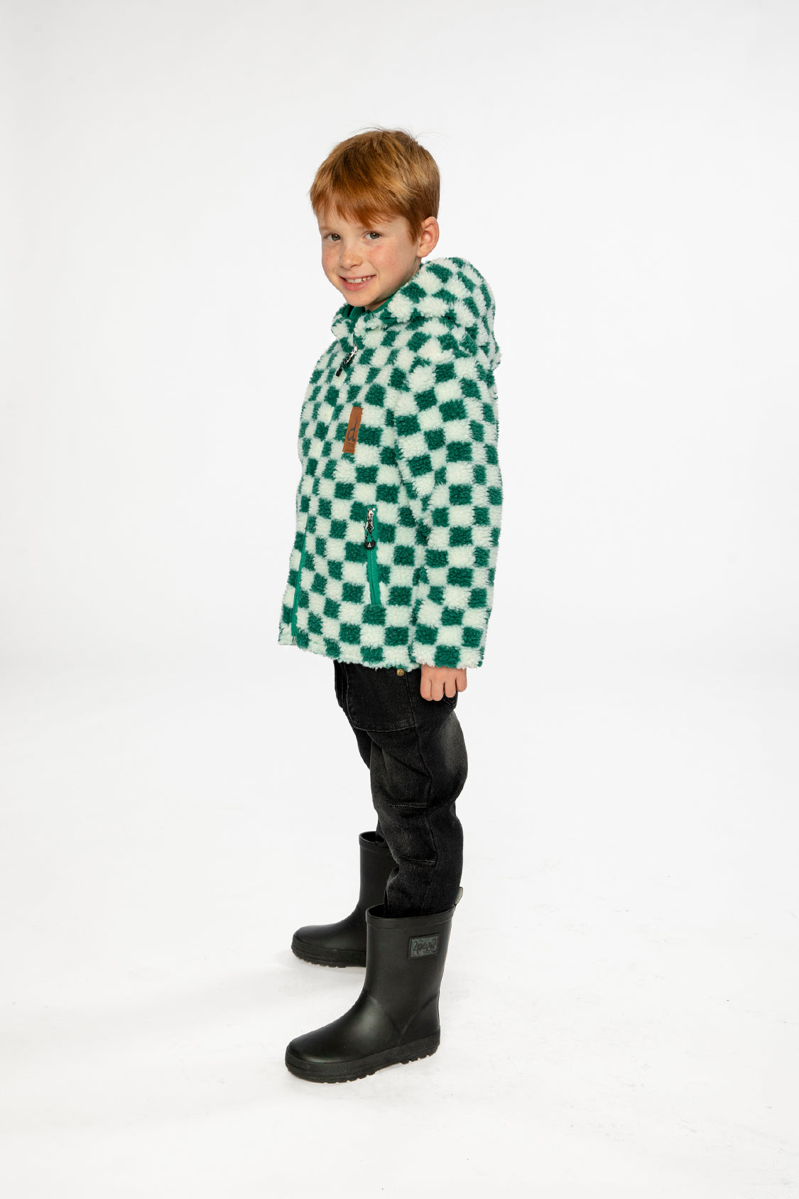 Reversible Mid-Season Jacket Forest Green