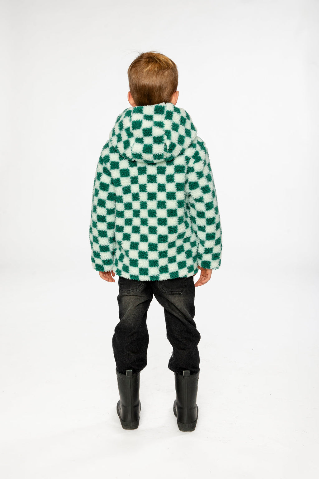 Reversible Mid-Season Jacket Forest Green