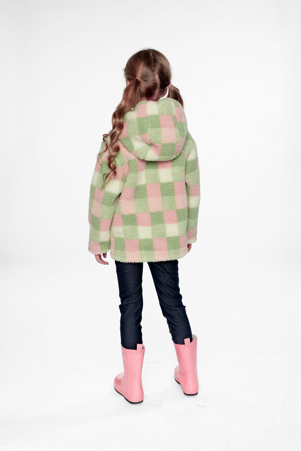 Reversible Mid-Season Jacket Pale Dusty Pink