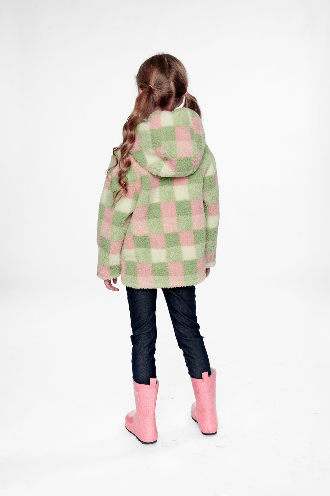 Reversible Mid-Season Jacket Pale Dusty Pink