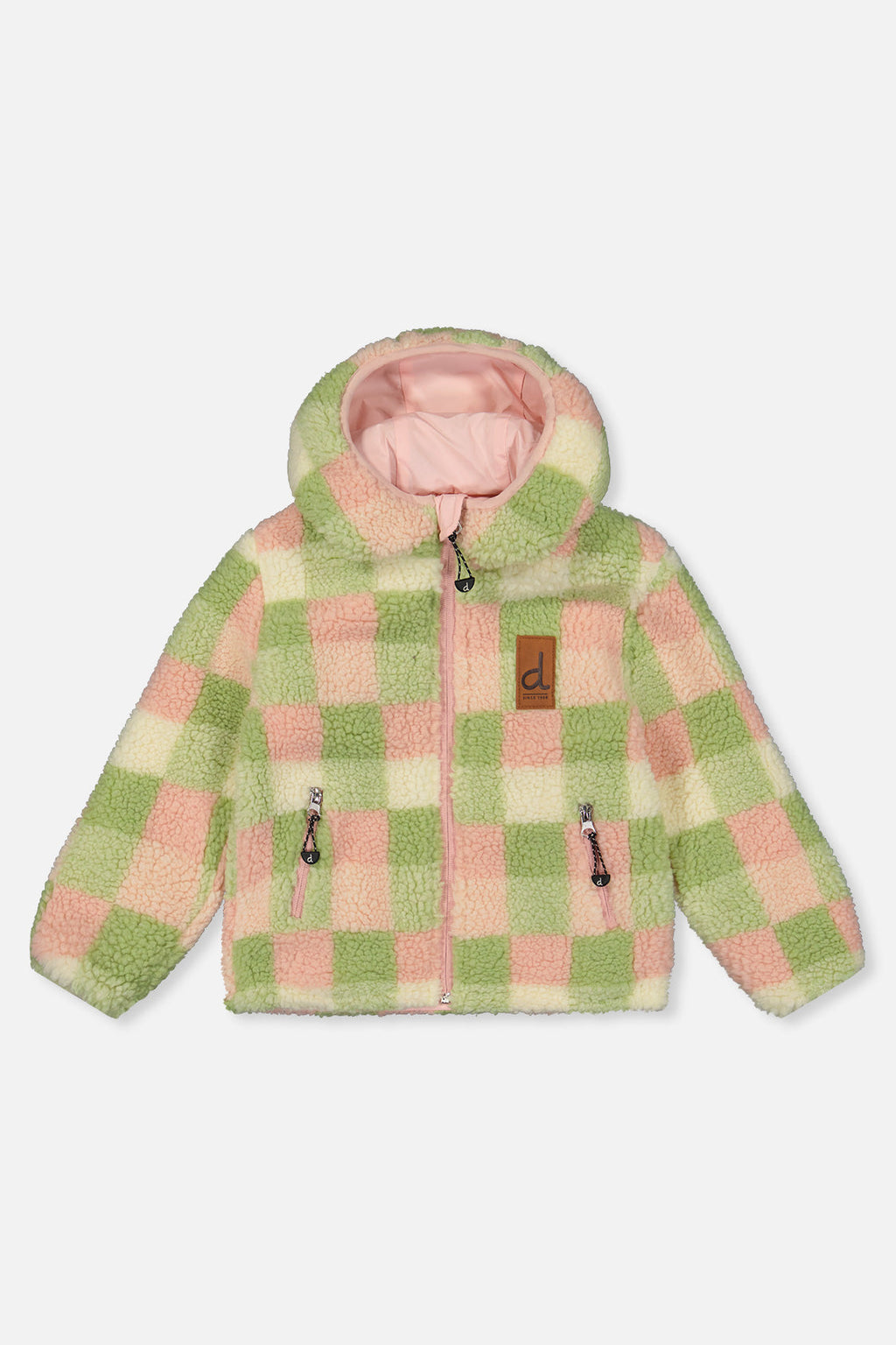 Reversible Mid-Season Jacket Pale Dusty Pink