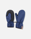 Mid-Season Mittens Navy Blue