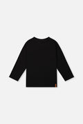 Organic Cotton Long Sleeve T-Shirt Black
