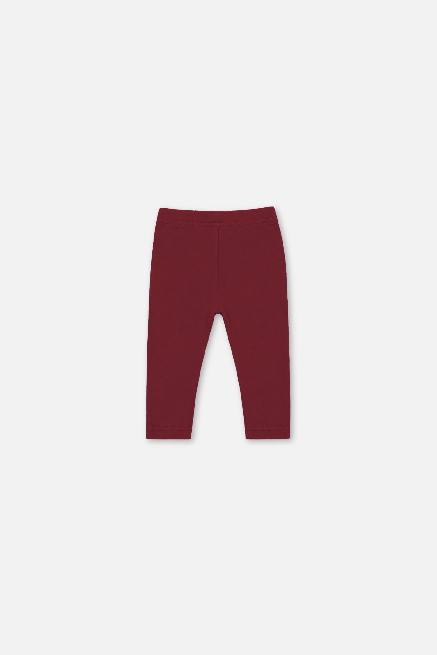 Baby Rib Leggings Reddish-Brown
