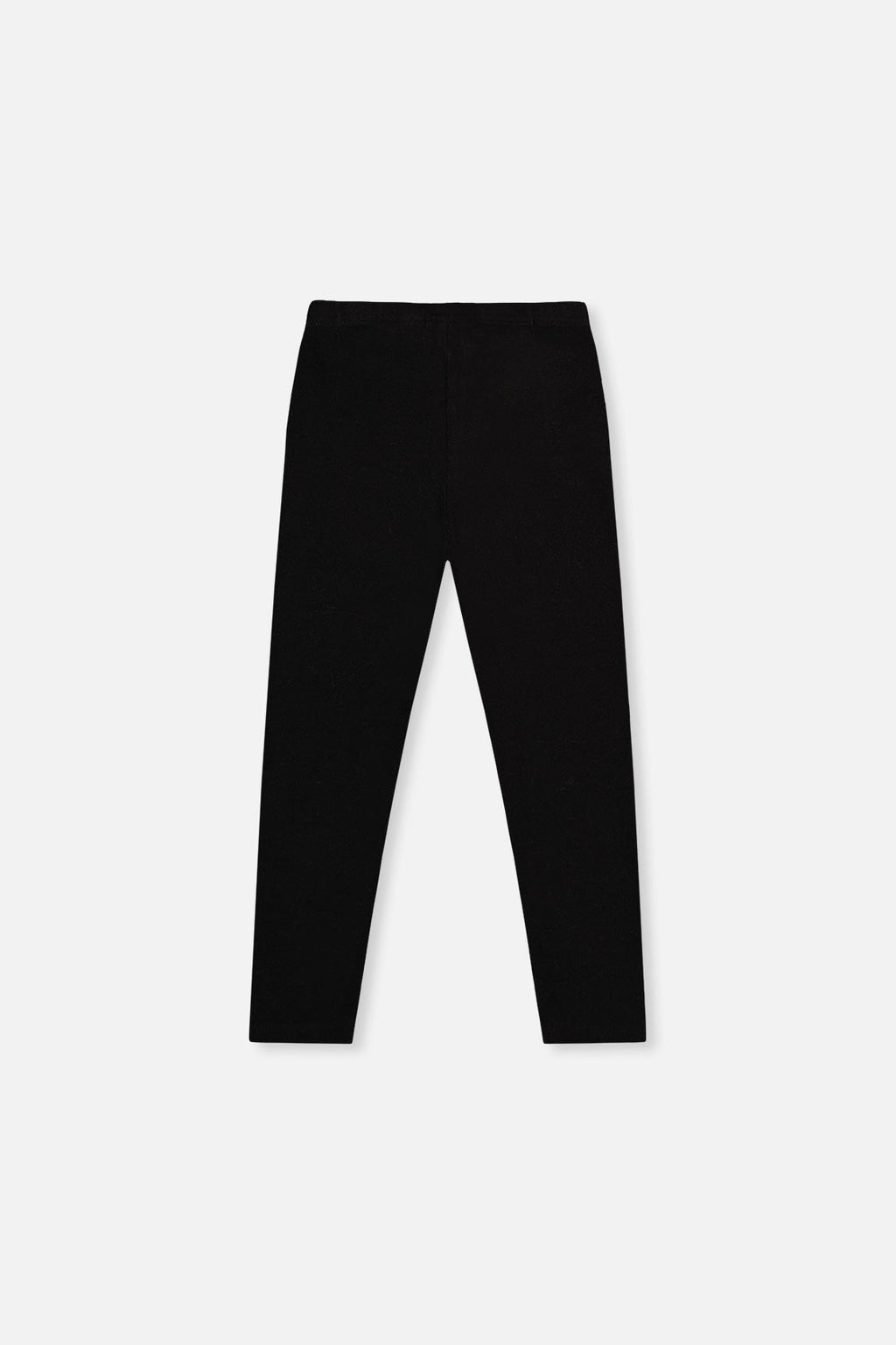 Rib Leggings Black