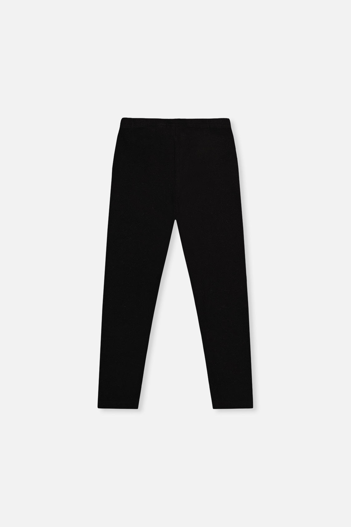 Rib Leggings Black