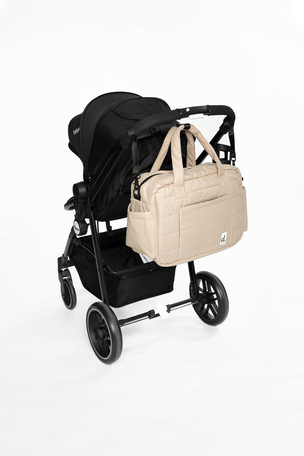 Diaper Bag With Changing Mat Beige