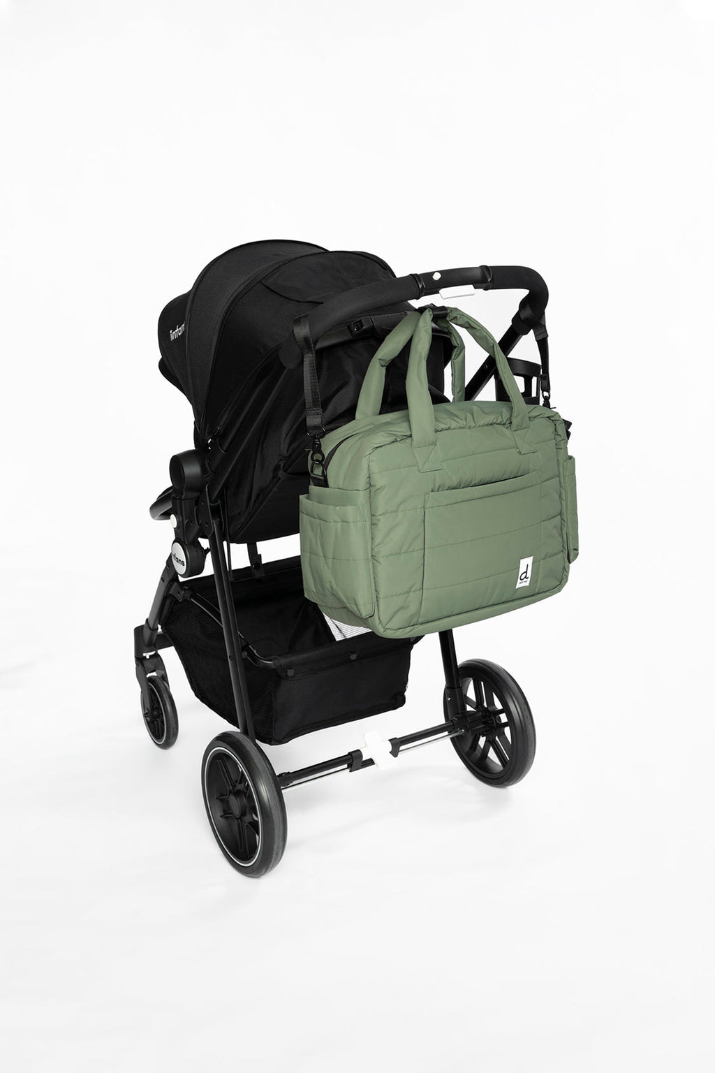 Diaper Bag With Changing Mat Olive Green