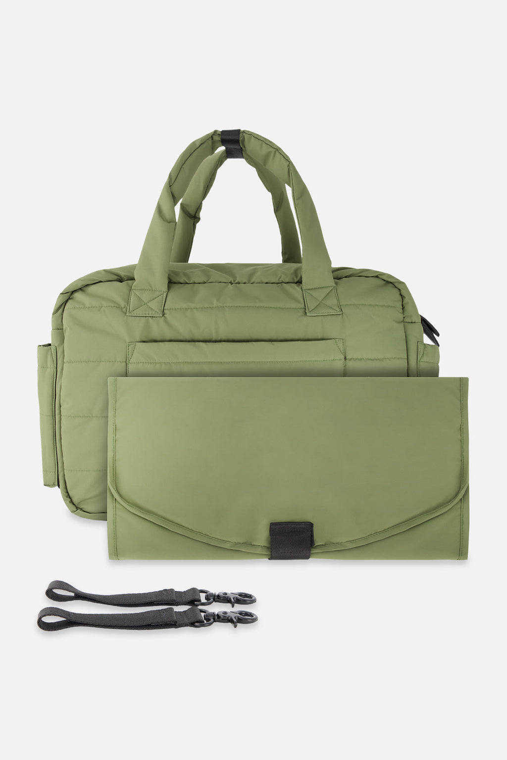 Diaper Bag With Changing Mat Olive Green