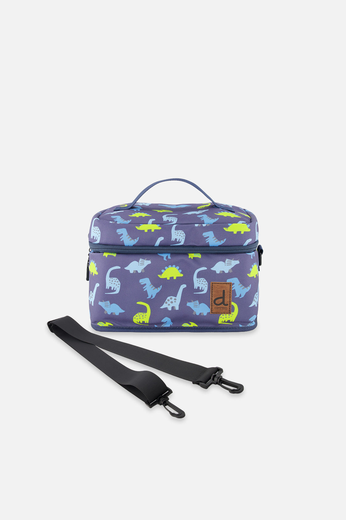 Lunch Box Blue Printed Dinos