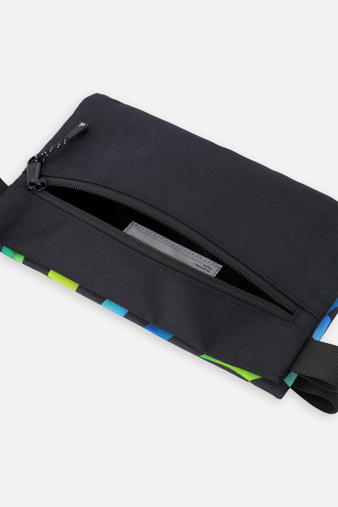 Pencil Case Blue Checkered Print