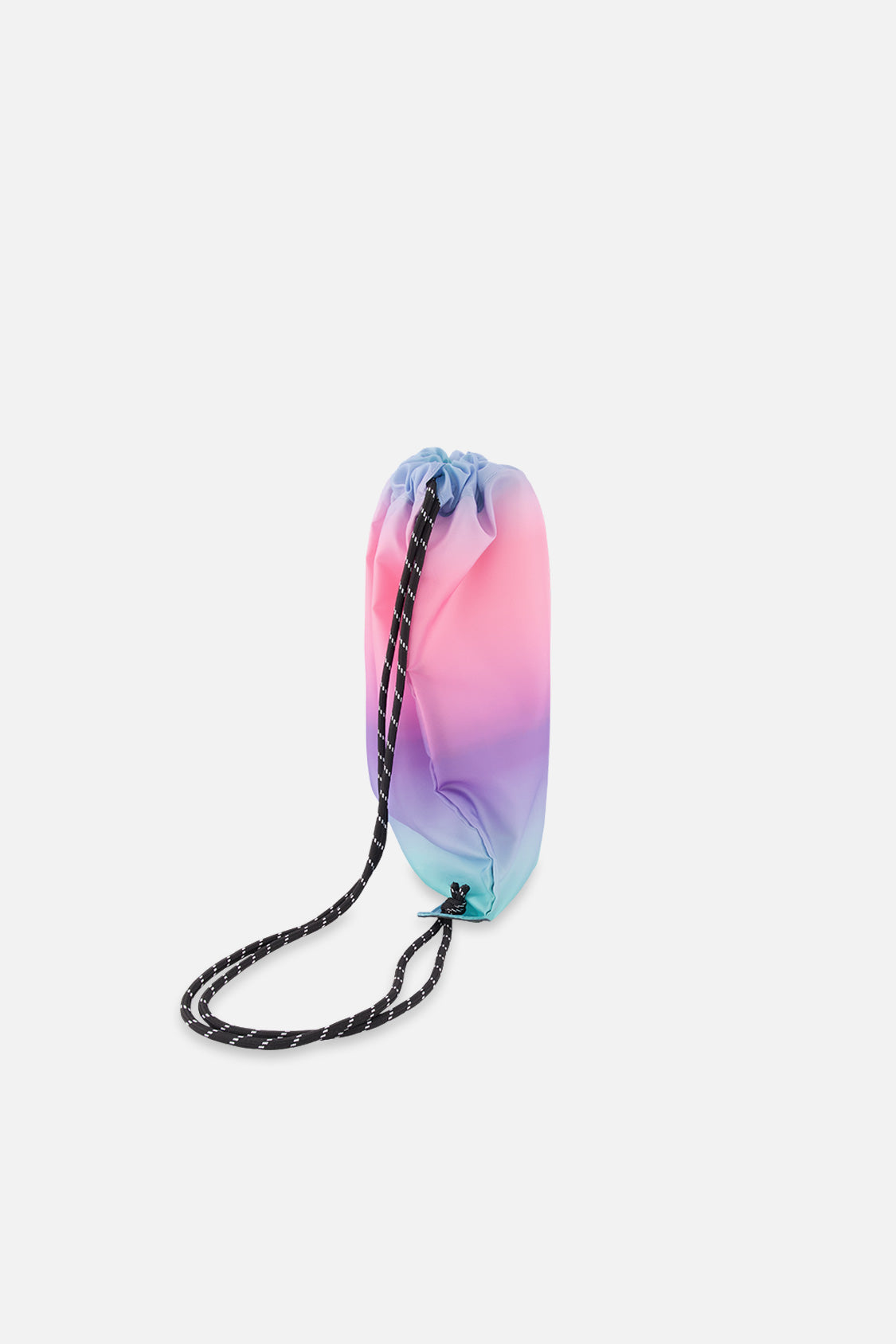 Drawstring Bag Blue And Mauve Gradient