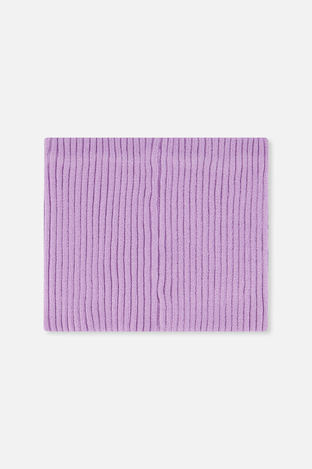 Baby Ribbed Knit Neckwarmer Lavender