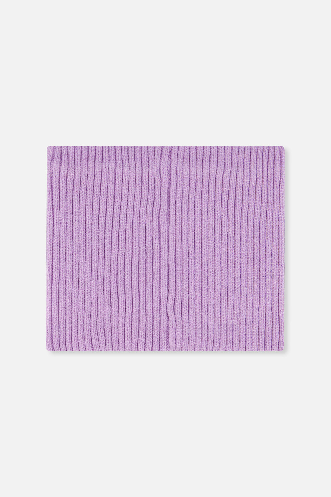 Baby Ribbed Knit Neckwarmer Lavender