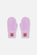 Knit Mittens Lavender