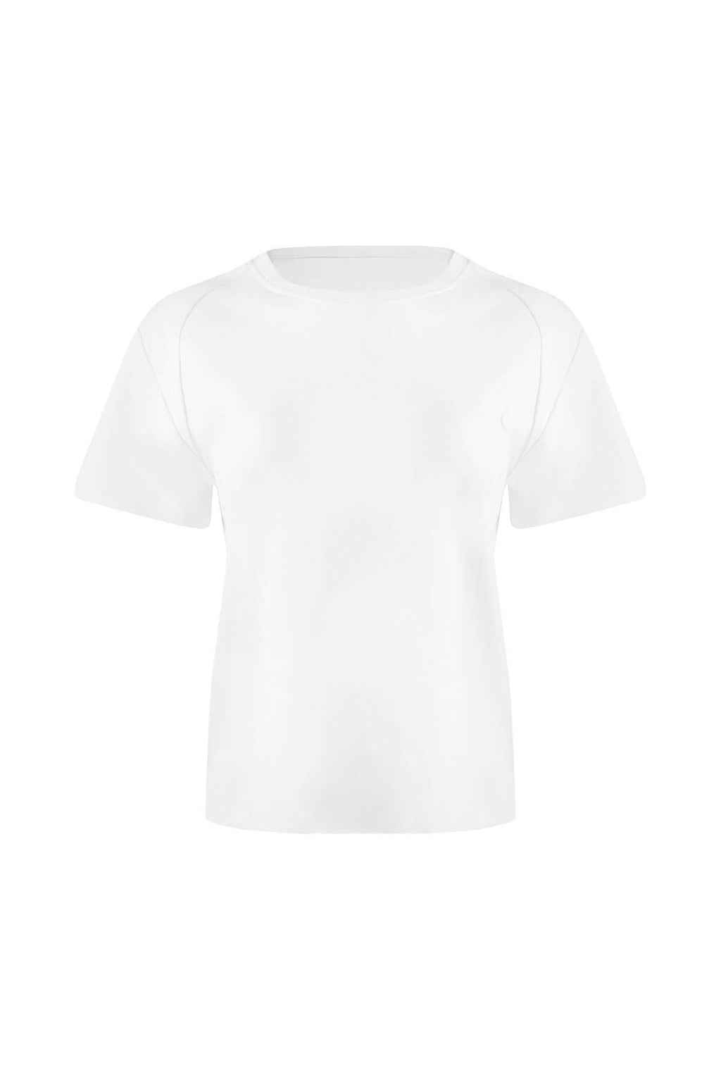 JENDUE Lena Denim T-shirt - White, Black, Grey, Purple
