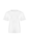 JENDUE Lena Denim T-shirt - White, Black, Grey, Purple