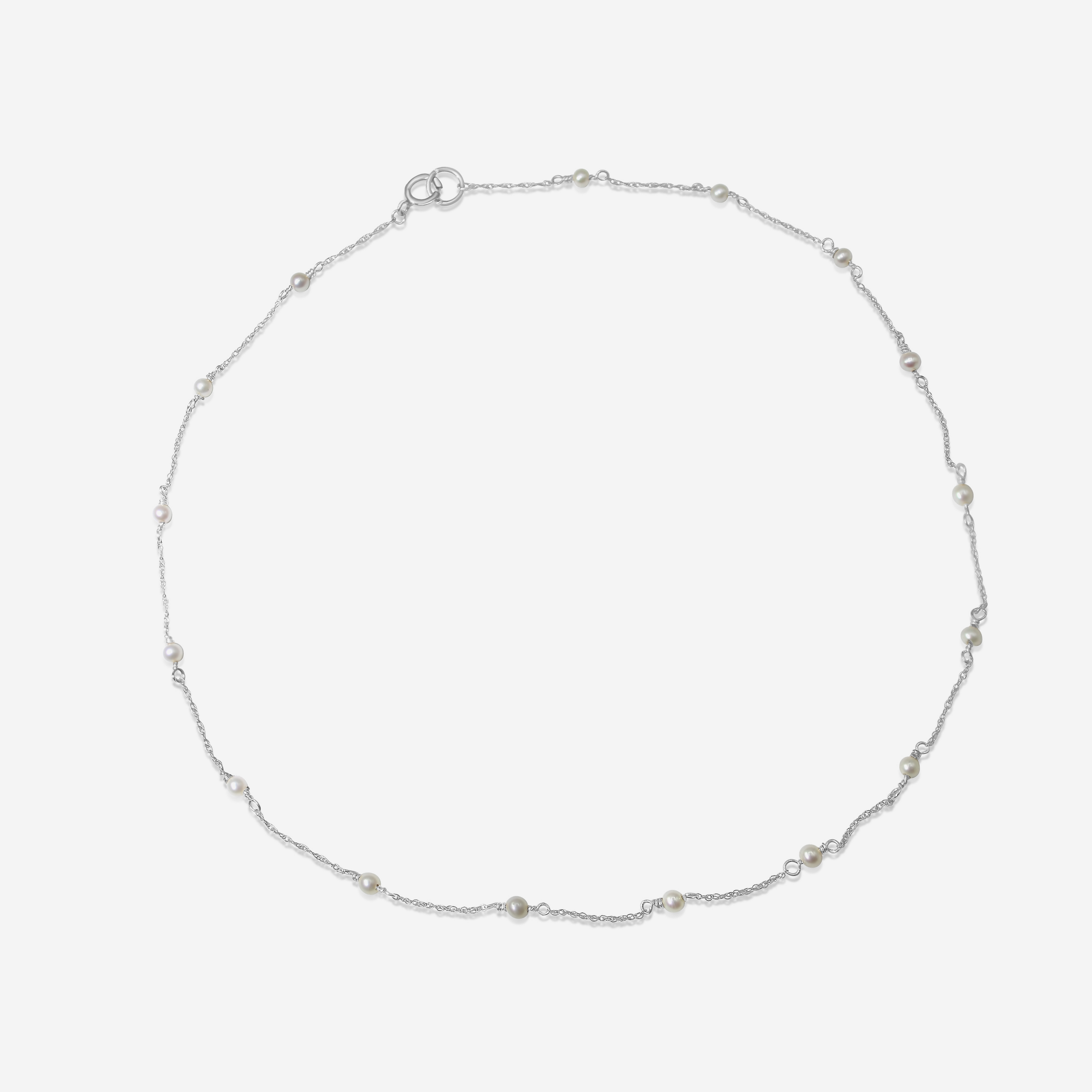 Japanese Akoya Pearl Pendant Necklace | 14K Gold