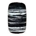 Silver Leaf Obsidian 27.5x6.5x5.9 mm Baguette Gemstone LS01659-22