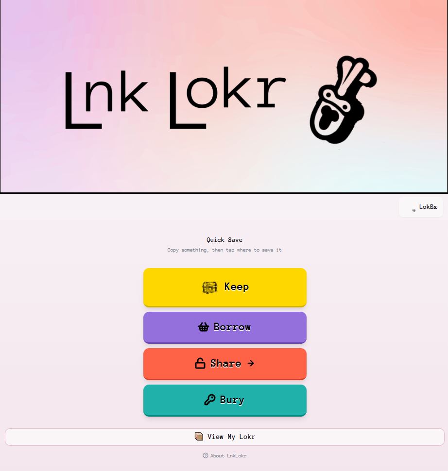 LnkLokr - Image and Data Storage Solutions