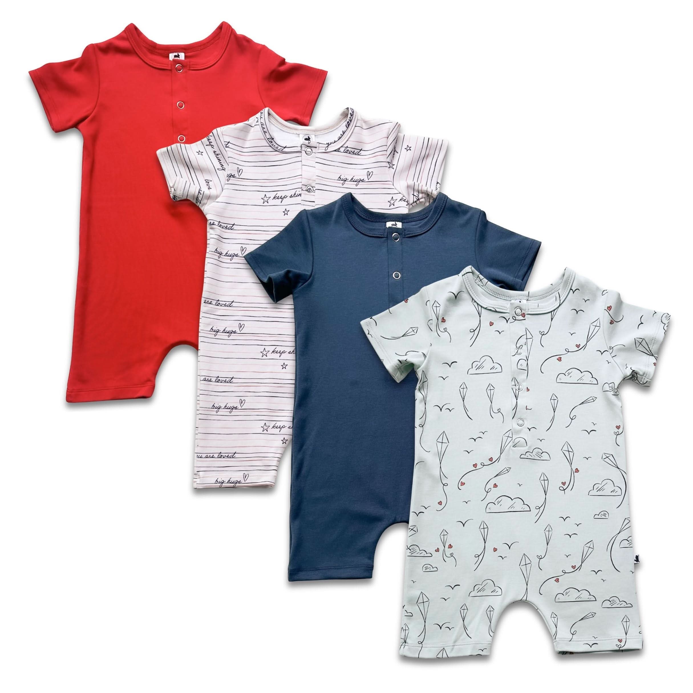 Bamboo Baby Shorts Romper | Kite Dreams
