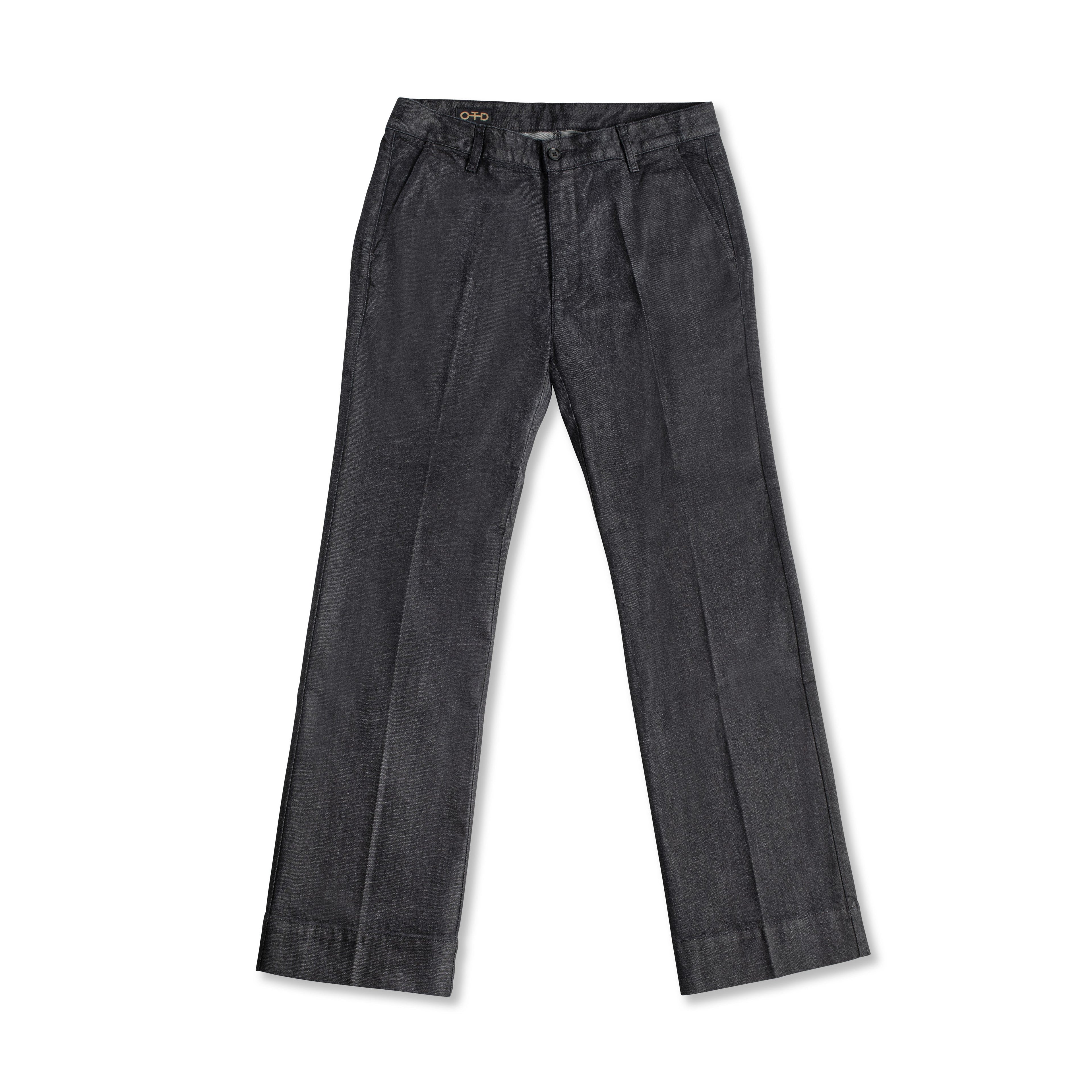 Flare-Leg Stretch-Denim Jean