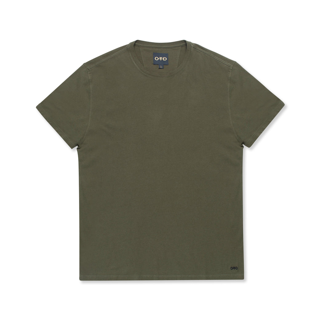 Cotton-Jersey Tee (Olive)