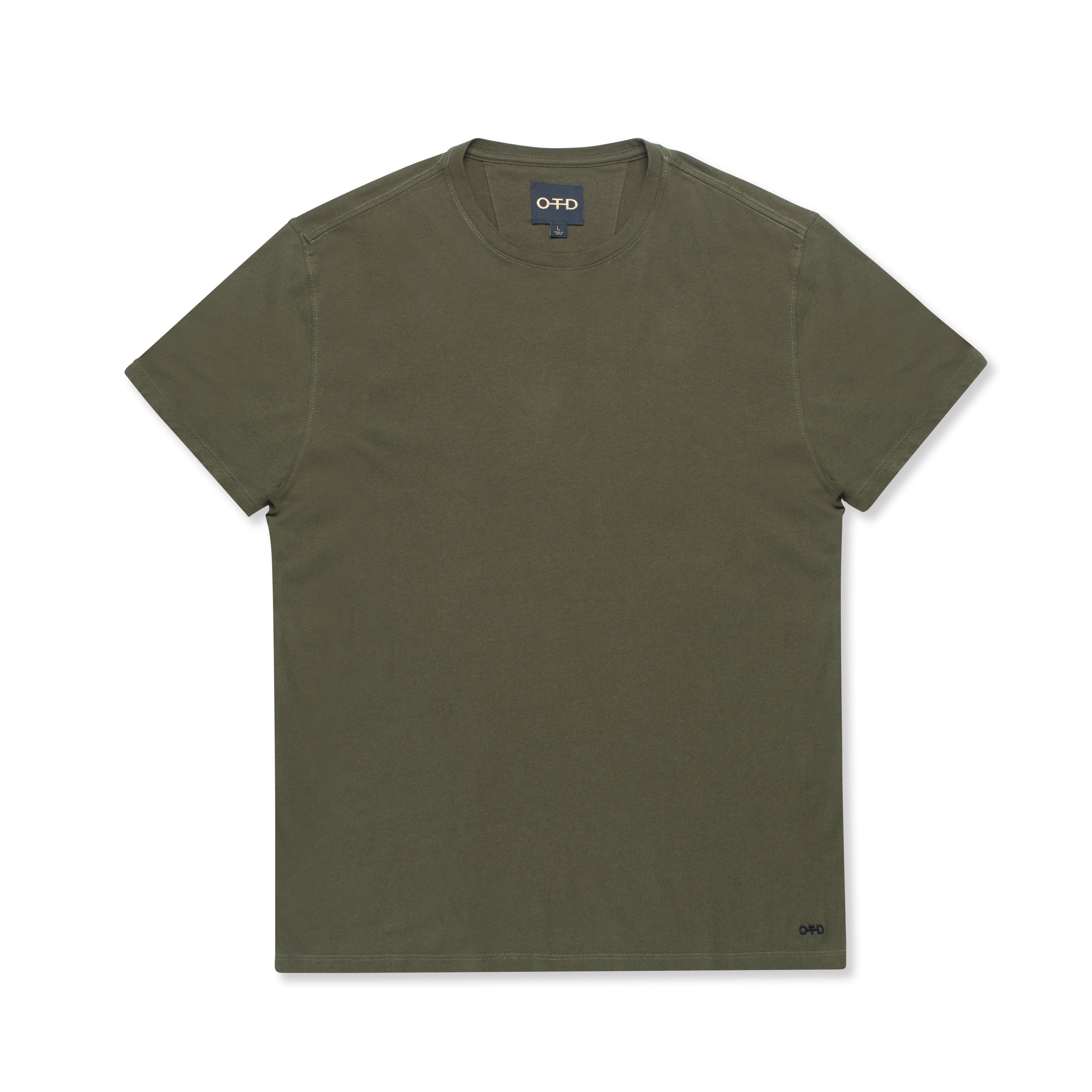 Cotton-Jersey Tee (Olive)