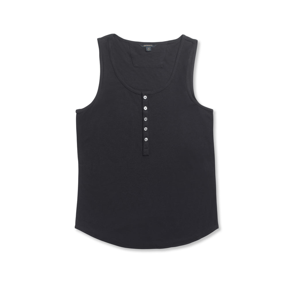 Ribbed Knit Tank (Midnight)