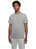 Compact Jersey Crewneck Tee (Smoke)