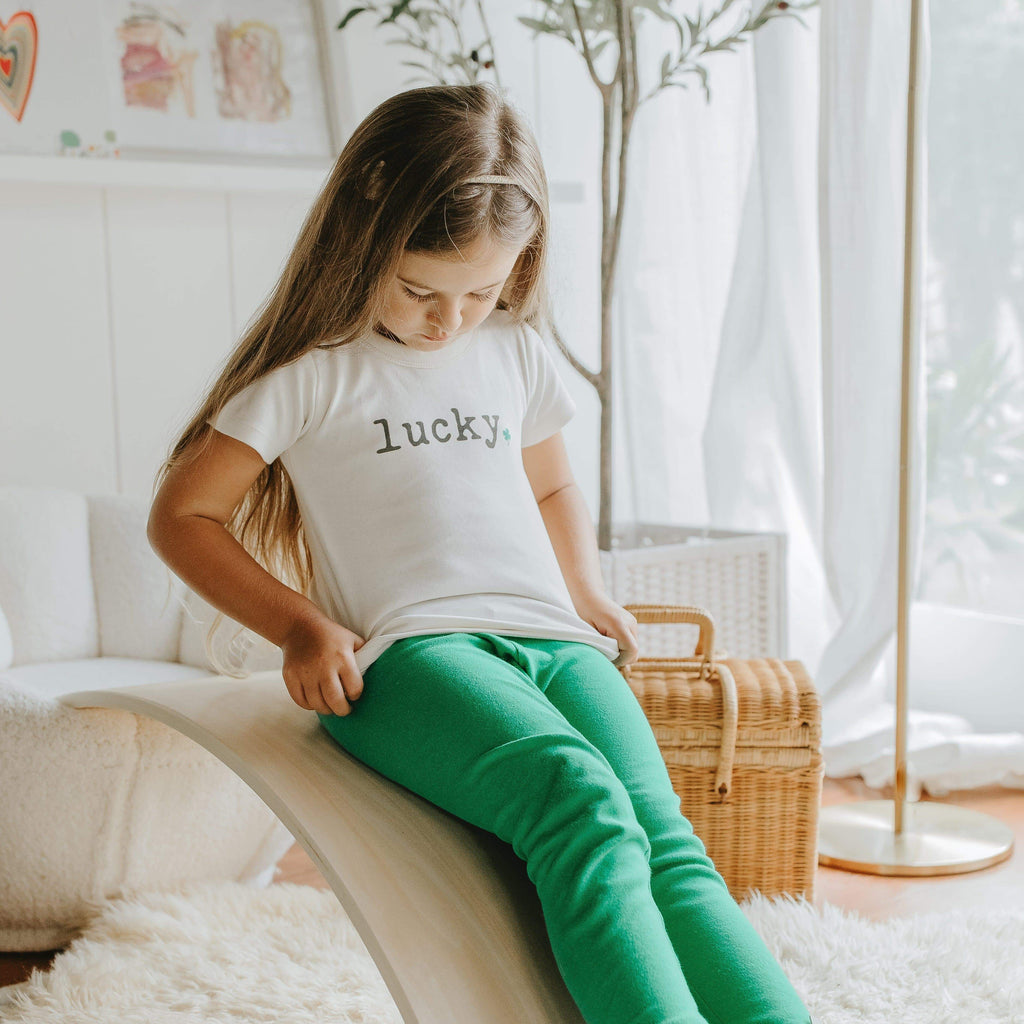 graphic tee | lucky