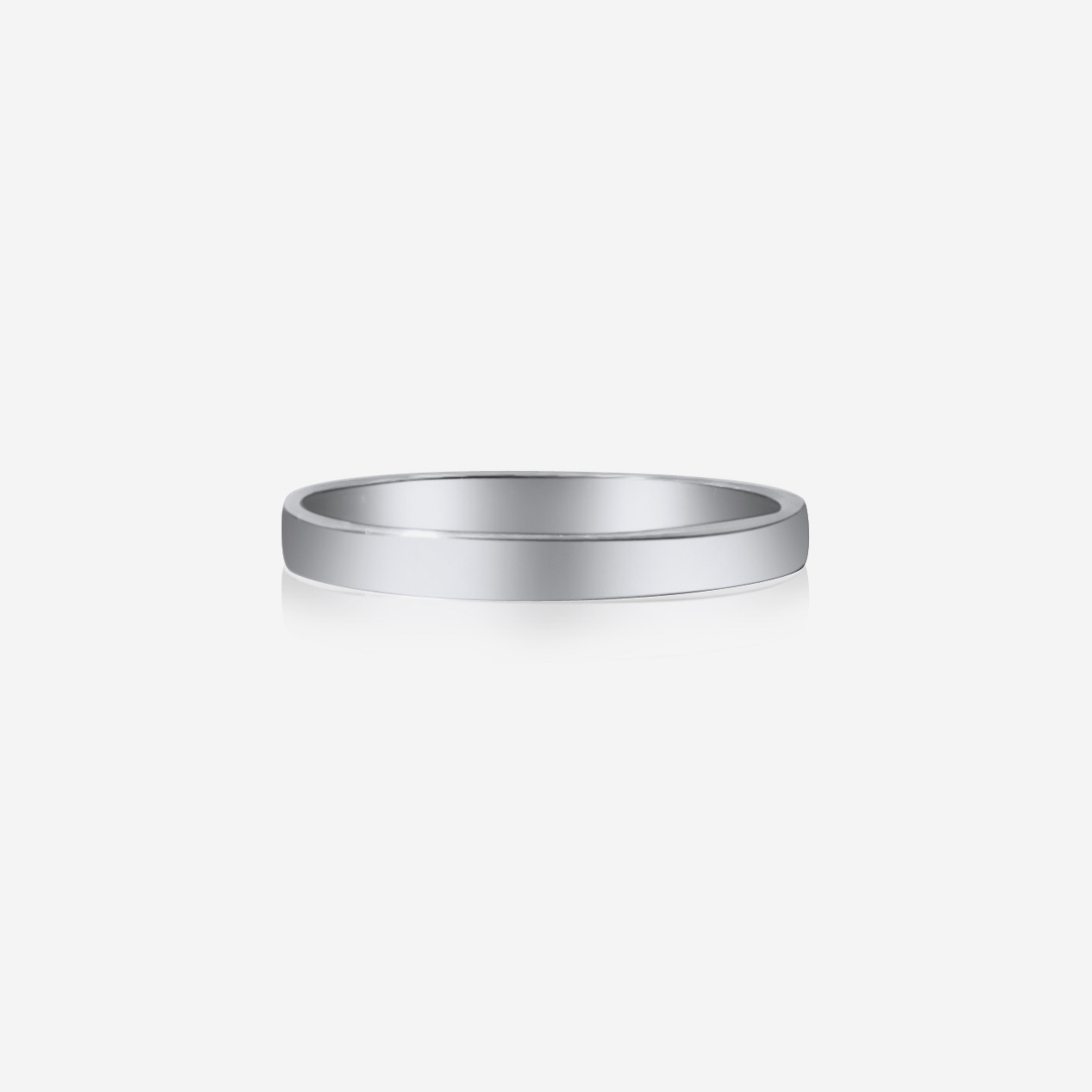 Matte Eternity Wedding Band | 18K Gold and Platinum