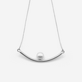 Minimalist Gold Tube Necklace | Everyday Fine Jewelry